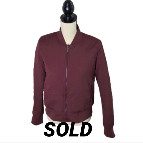 lululemon athletica Jackets & Blazers - Lululemon Non-Stop Reversible Bomber Jacket 8